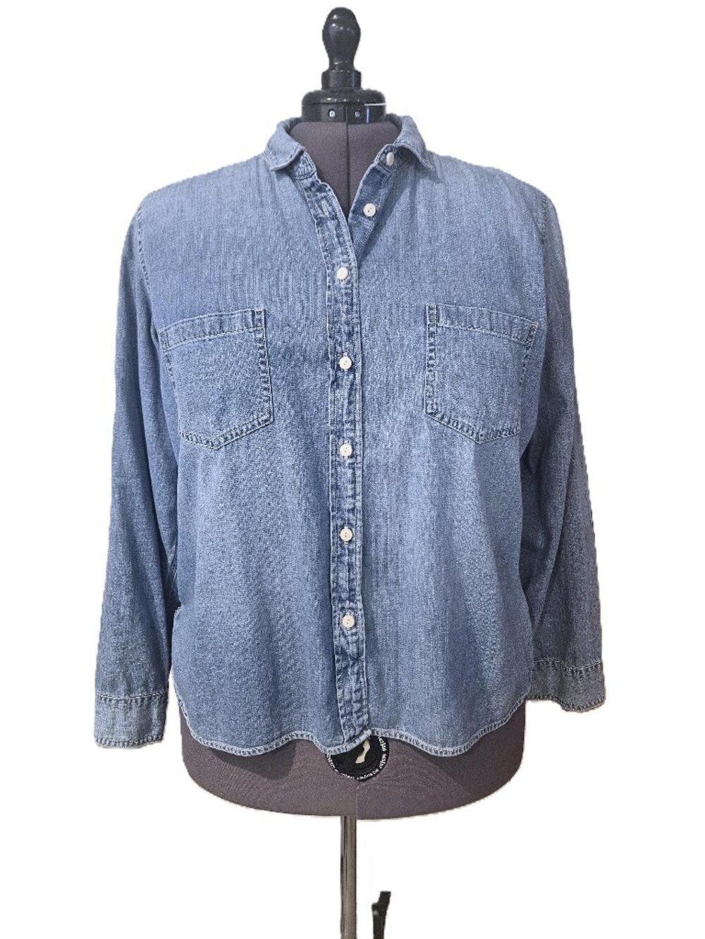 J. Crew Denim Button Up Shirt SZ 24